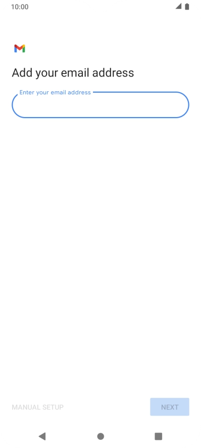 Press the field below 