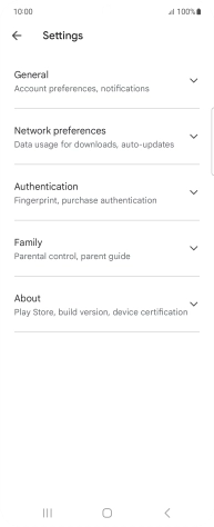 Press Network preferences.