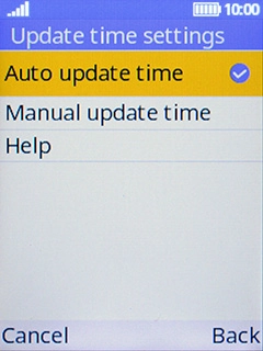 Press On/Off to return to the home screen.