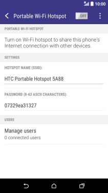 Press the field below 