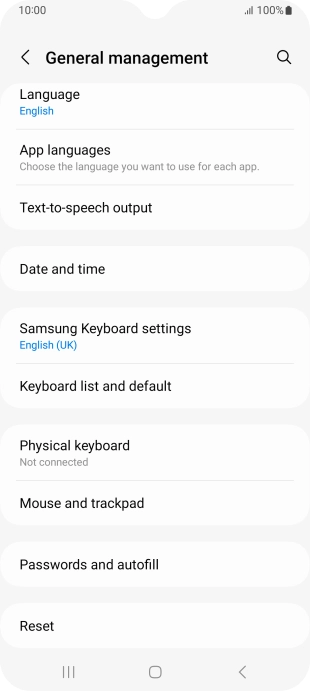 Press Date and time.