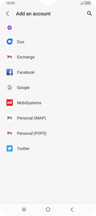 Press Personal (POP3).