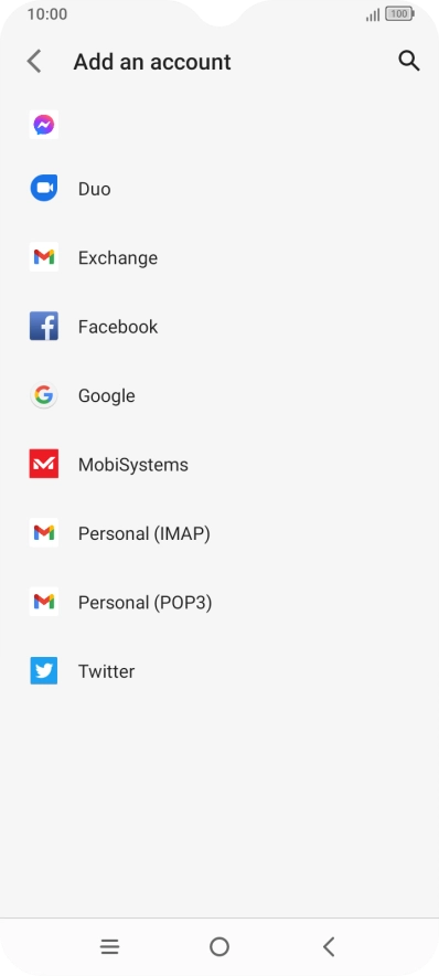 Press Personal (POP3).