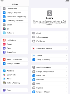 Press Touch ID & Passcode.