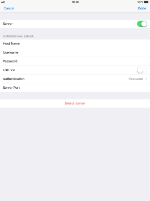 Press Authentication.