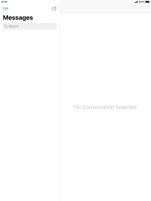 Press the new message icon.