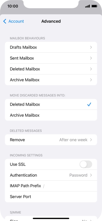 Press Authentication.