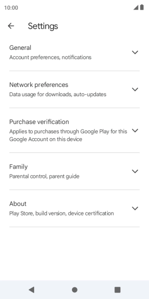 Press Network preferences.