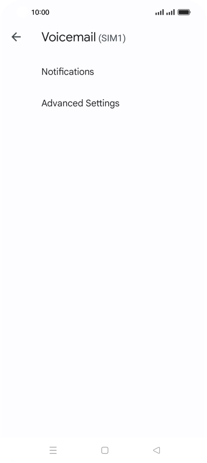 Press Advanced Settings.