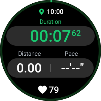 Press and hold the Return key to pause an activity.