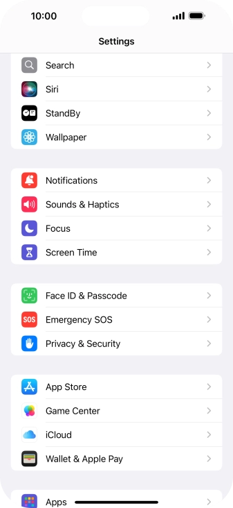 Press Emergency SOS.