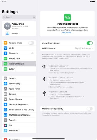 Slide your finger upwards starting from the bottom of the screen to return to the home screen.
