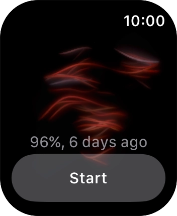 Press Start and wait a moment until the measurement is done.