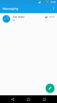 Press the new message icon.