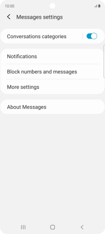 Press More settings.