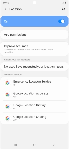 Press App permissions.