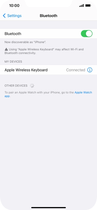 Slide your finger upwards starting from the bottom of the screen to return to the home screen.