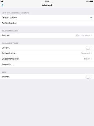Press Authentication.
