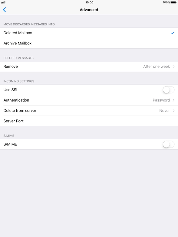 Press Authentication.