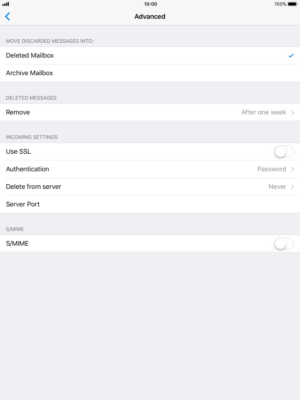 Press Authentication.