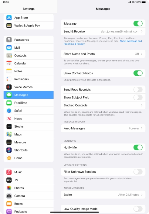 Slide your finger upwards starting from the bottom of the screen to return to the home screen.