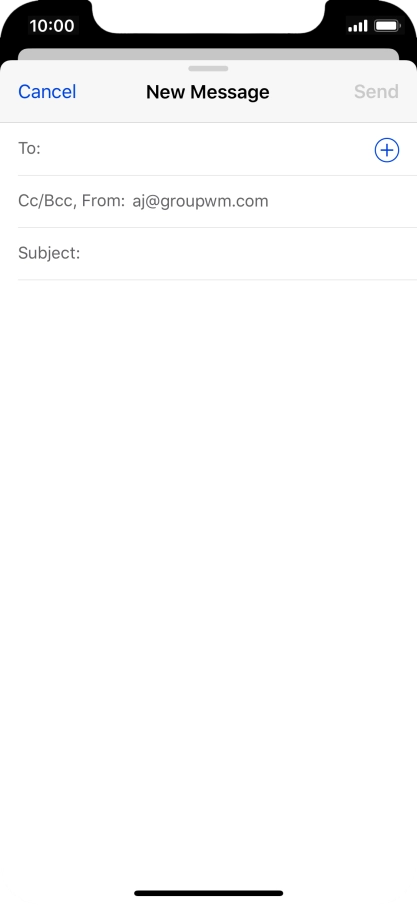 Press the field next to 