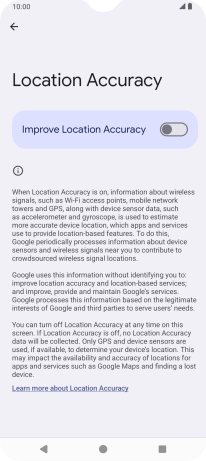If you press the indicator next to 