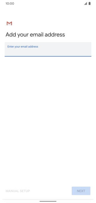 Press the field below 