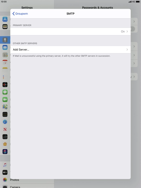 Press the field below 