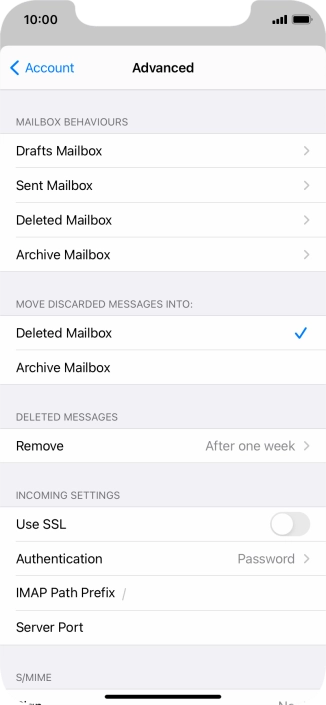 Press Authentication.