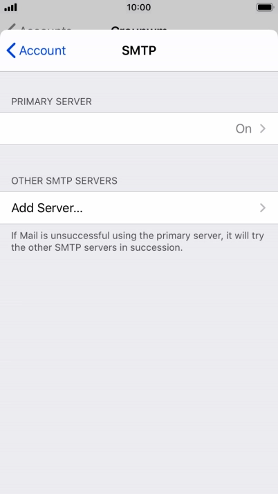 Press the field below 