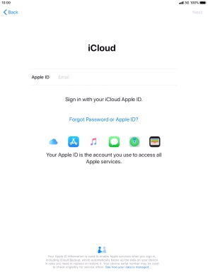 Press the field next to 