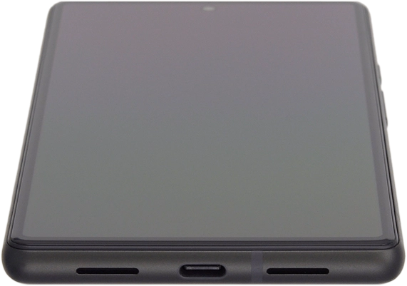 Connect the charger to the socket and to a wall socket.