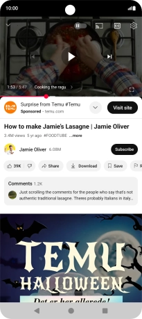 Press and hold the Home key to activate Gemini.