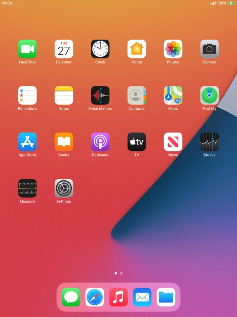 When the battery charging icon is displayed, the battery is charging.