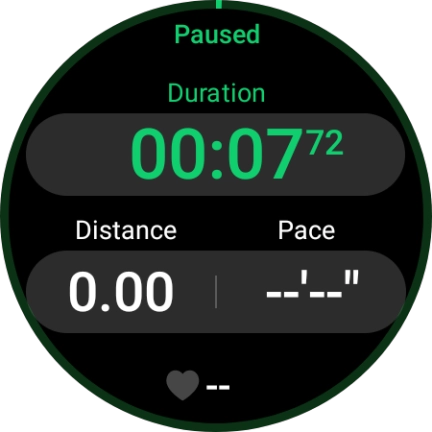 Slide your finger right on the screen.