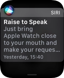 Press the required notification to open it.