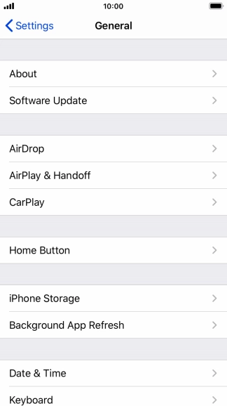 Press Background App Refresh.