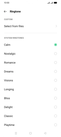 Press Select from files.