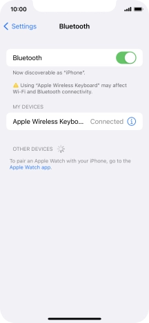 Slide your finger upwards starting from the bottom of the screen to return to the home screen.