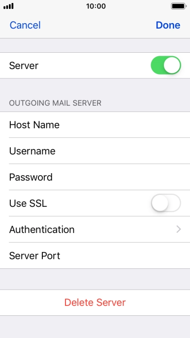 Press Authentication.