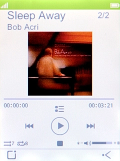 Press the Left selection key.