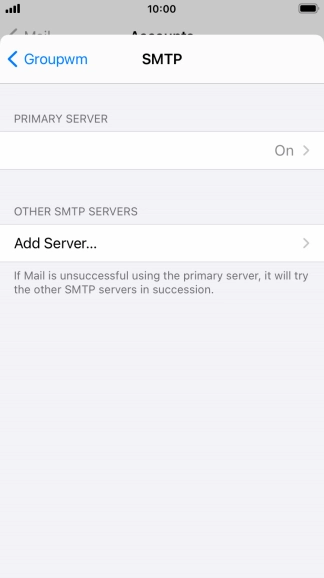 Press the field below 