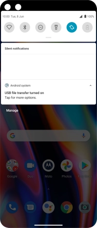 Press Tap for more options..