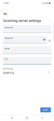 Press the drop down list below 