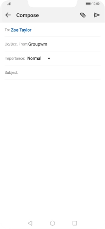 Press the field next to 