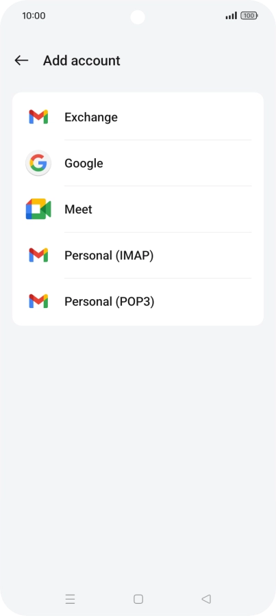 Press Personal (IMAP).