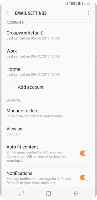 Press Notifications.