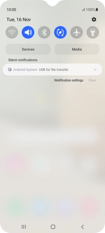Press Android System.