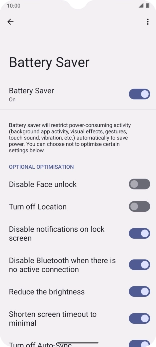 Slide your finger upwards starting from the bottom of the screen to return to the home screen.